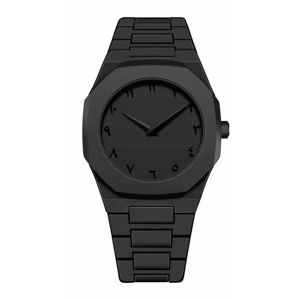 Black Arabic Aura Watch