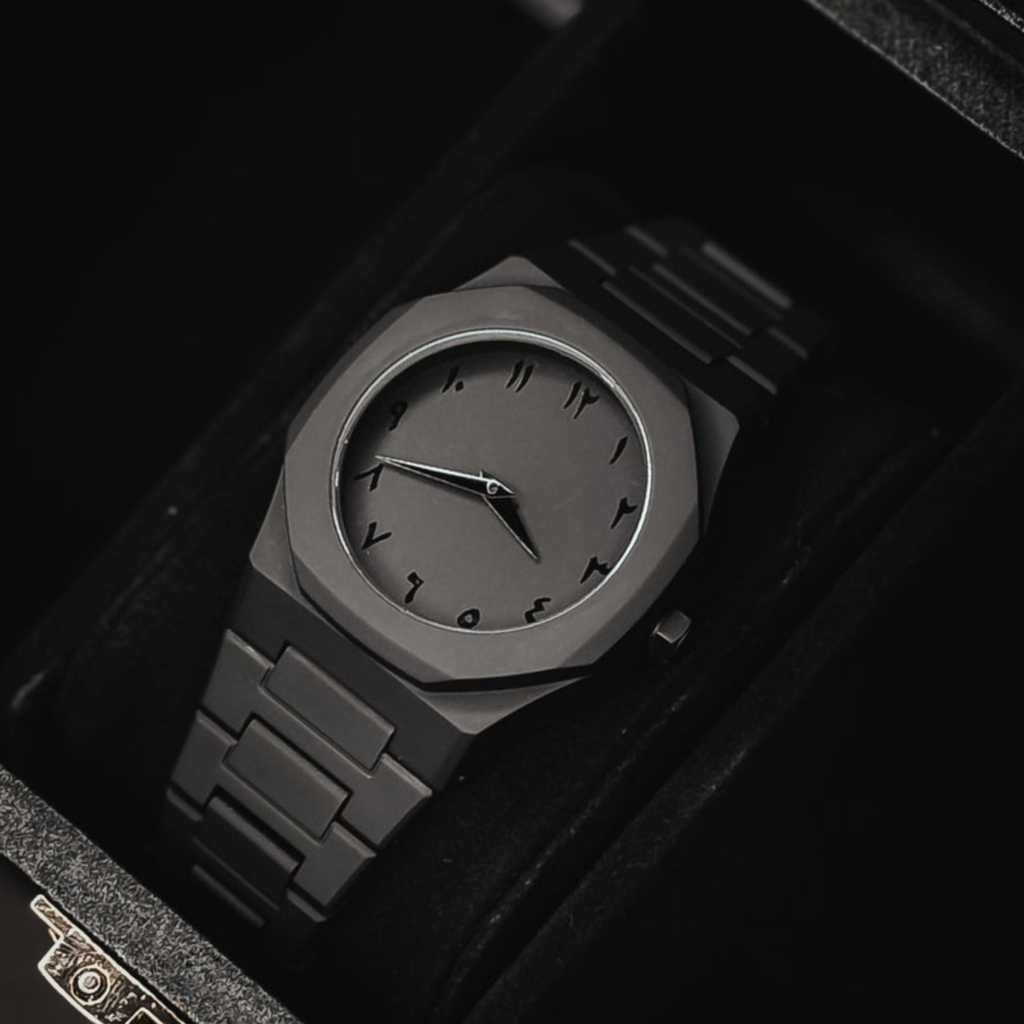 Black Arabic Watch