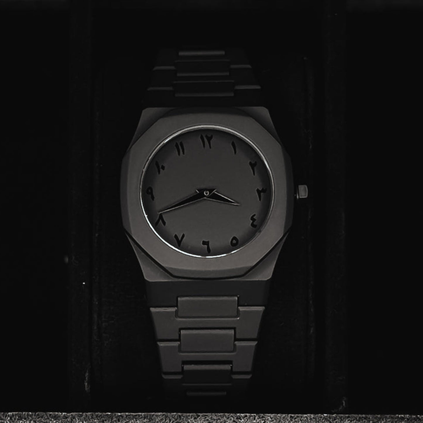 Black Arabic Watch