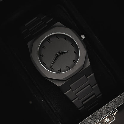 Black Arabic Watch
